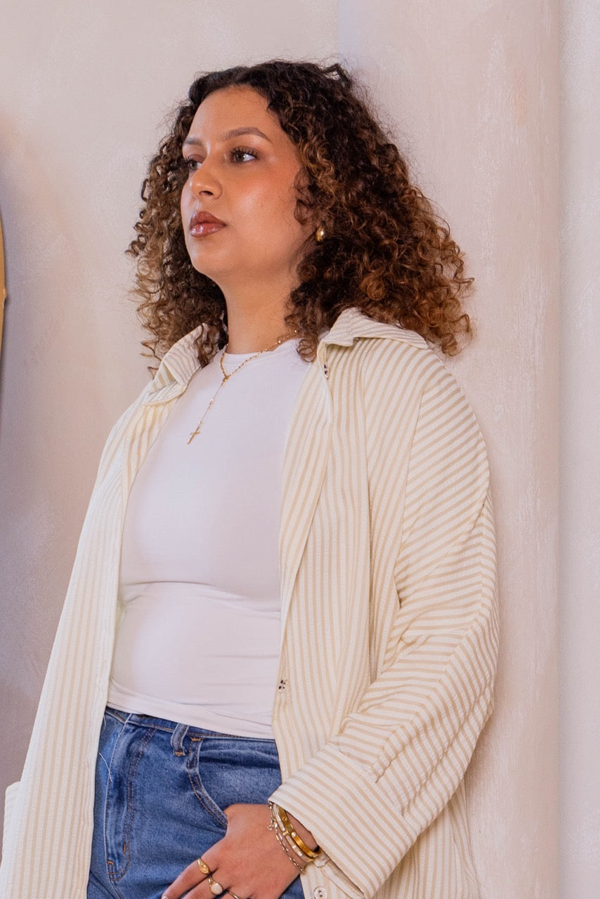 Stripe Button-up