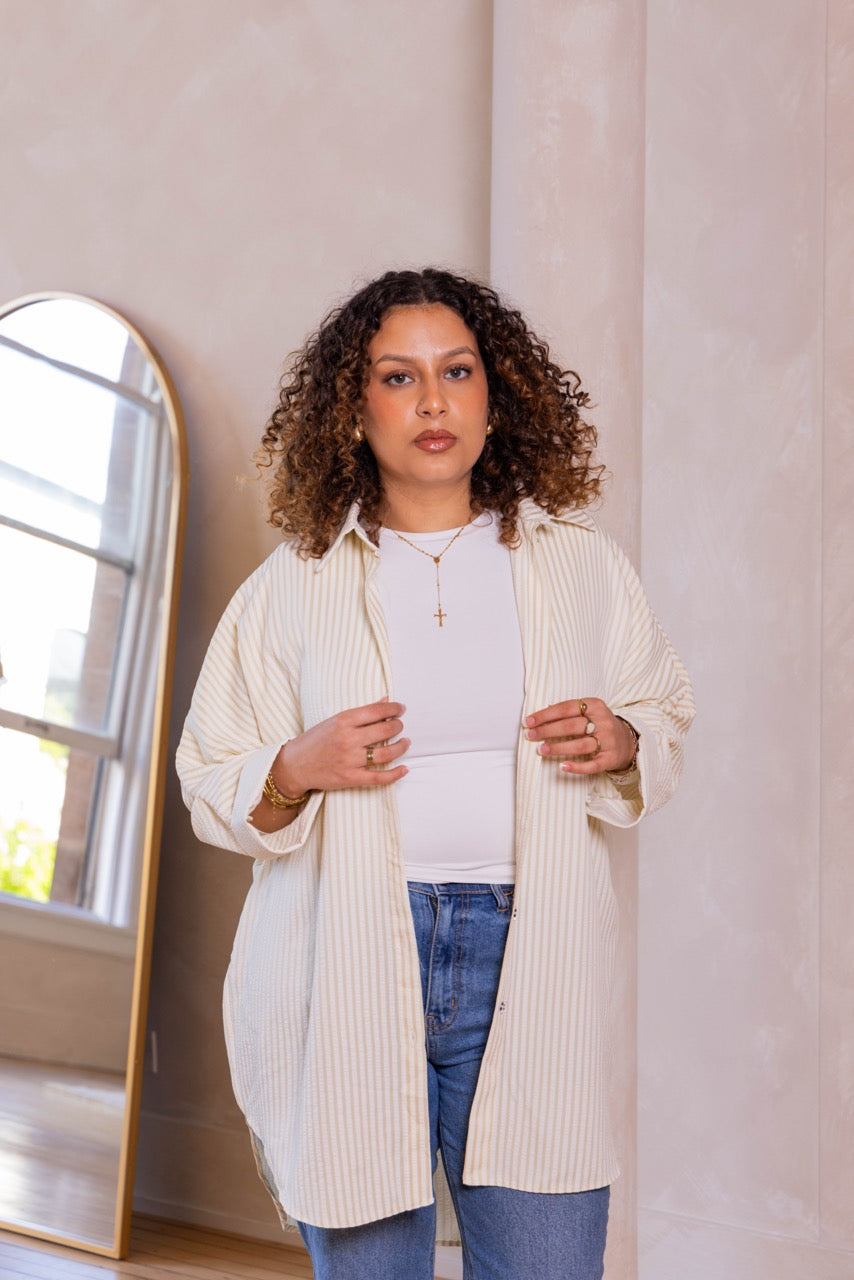 Stripe Button-up