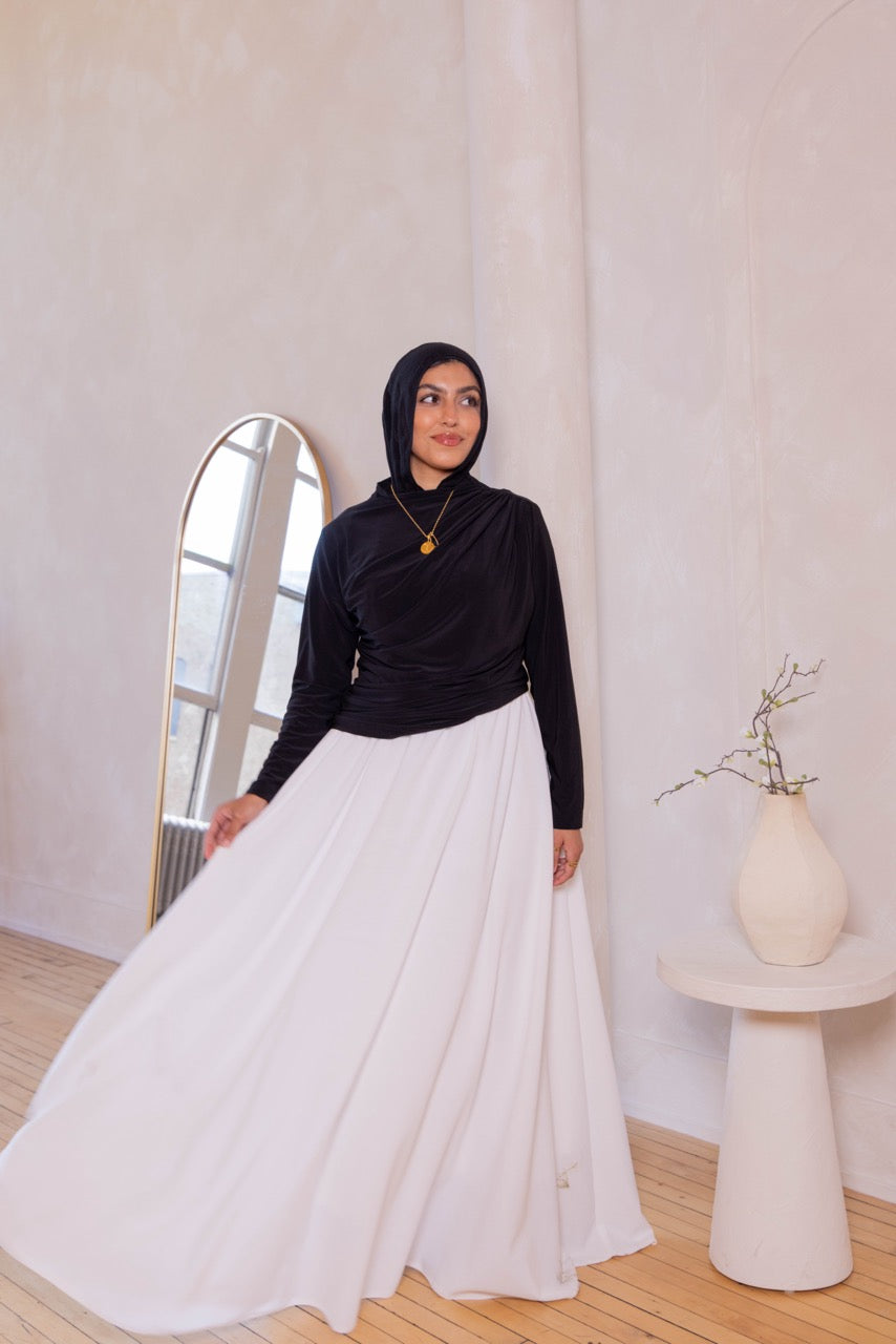 Straight Maxi Skirt