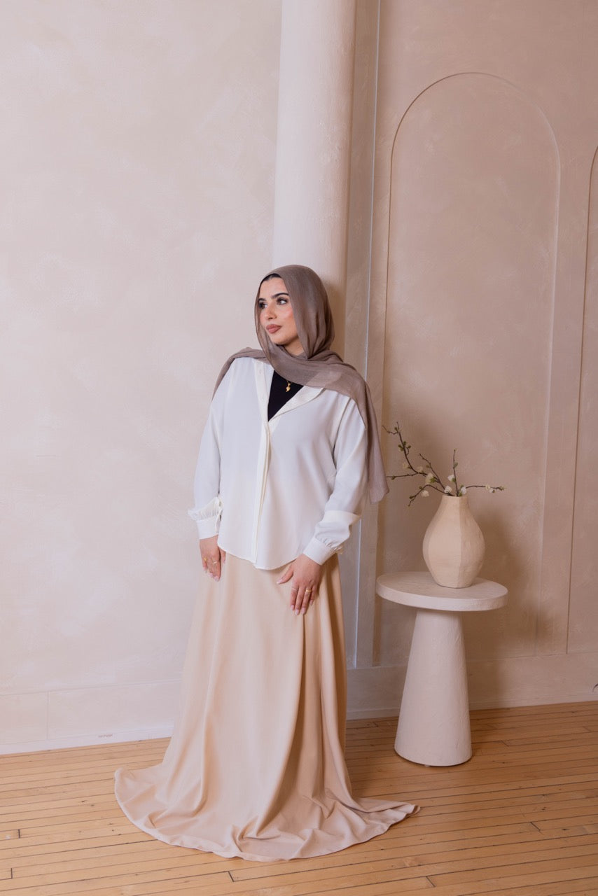 Straight Maxi Skirt
