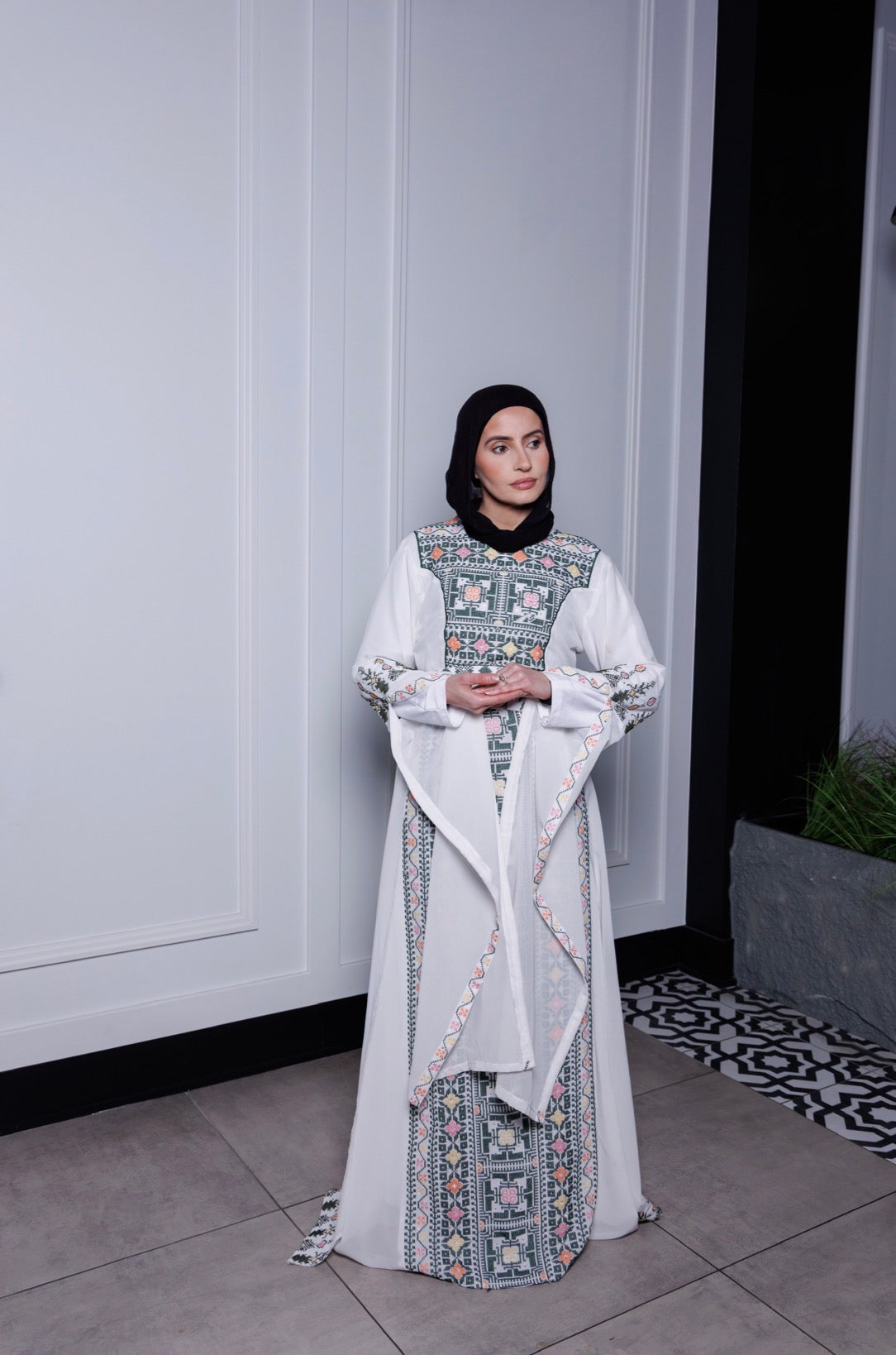 Chiffon Sleeve Thobe