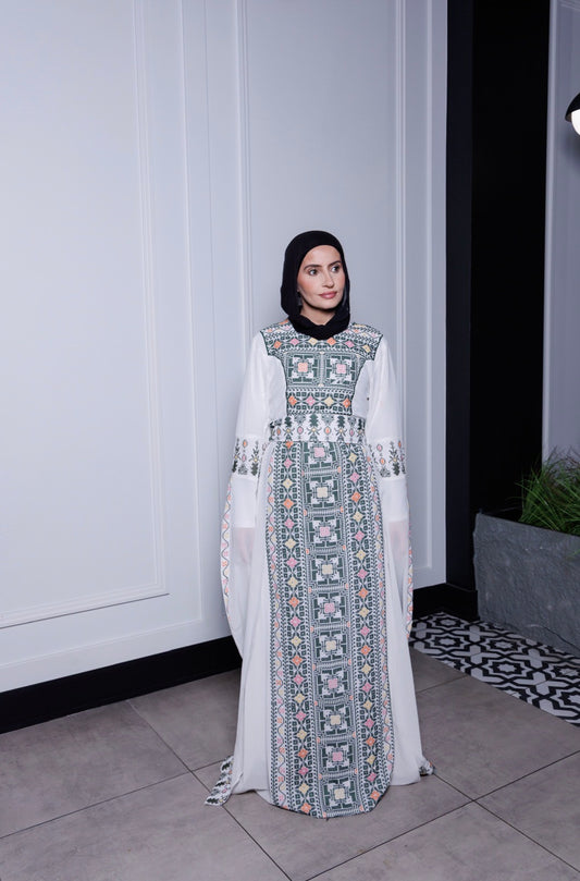 Chiffon Sleeve Thobe