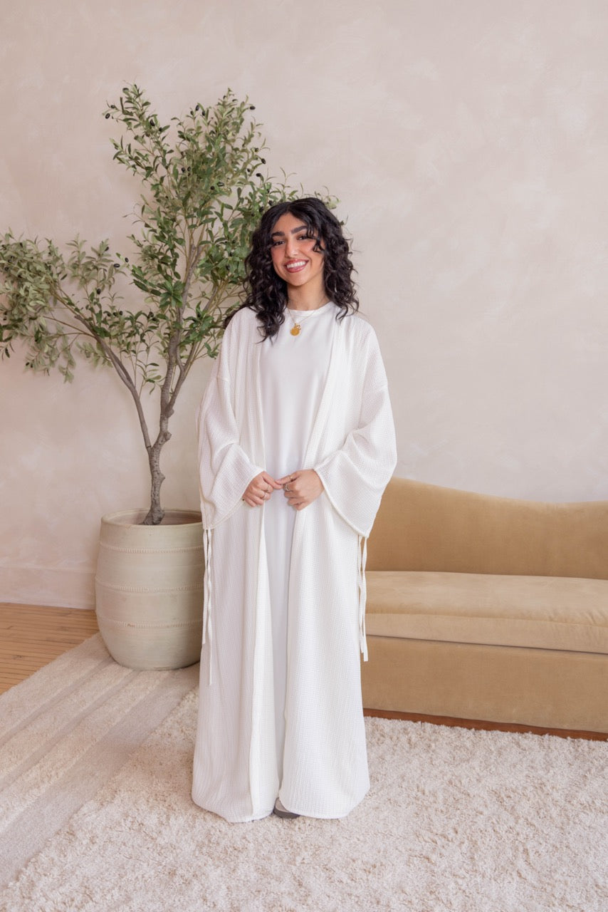 Waffle Abaya