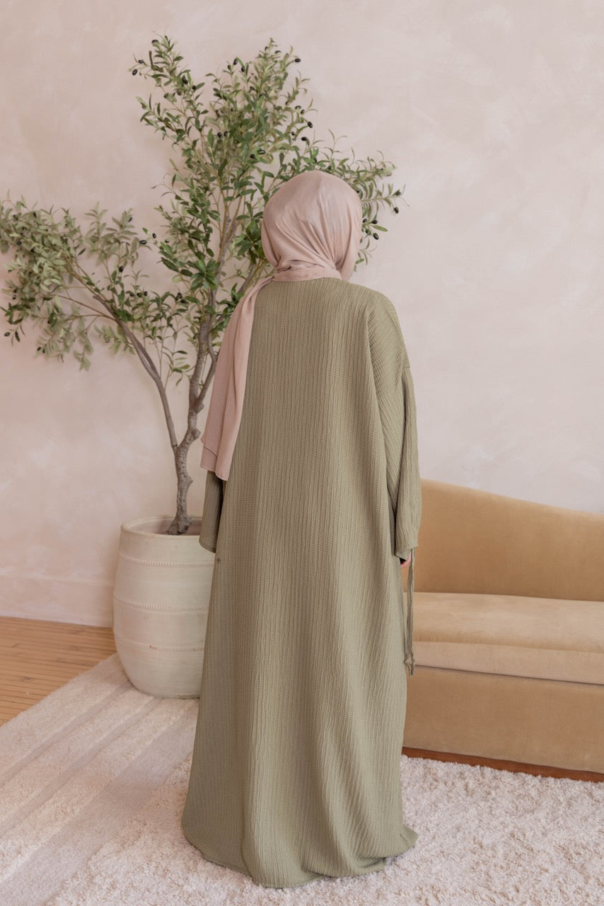 Waffle Abaya
