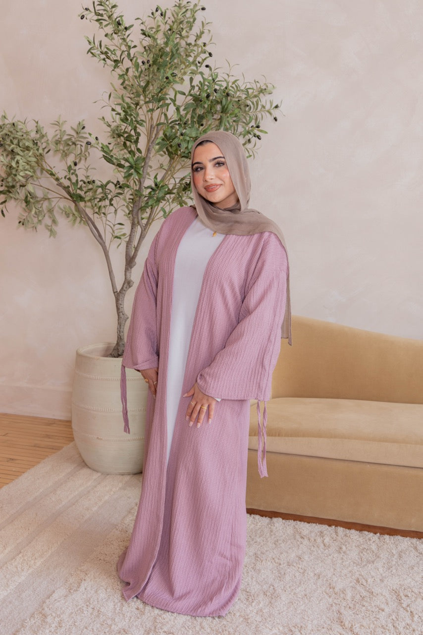 Waffle Abaya