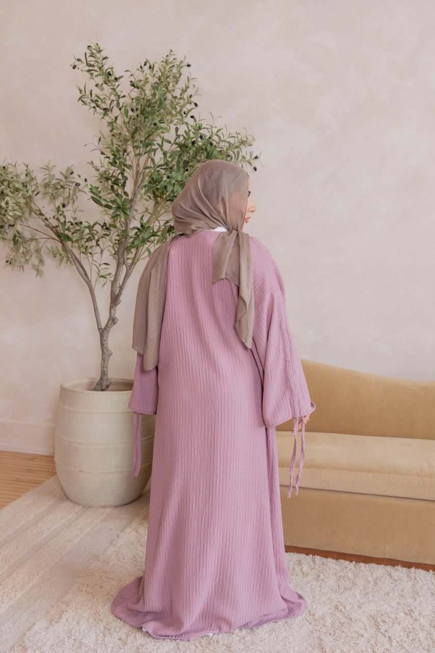 Waffle Abaya