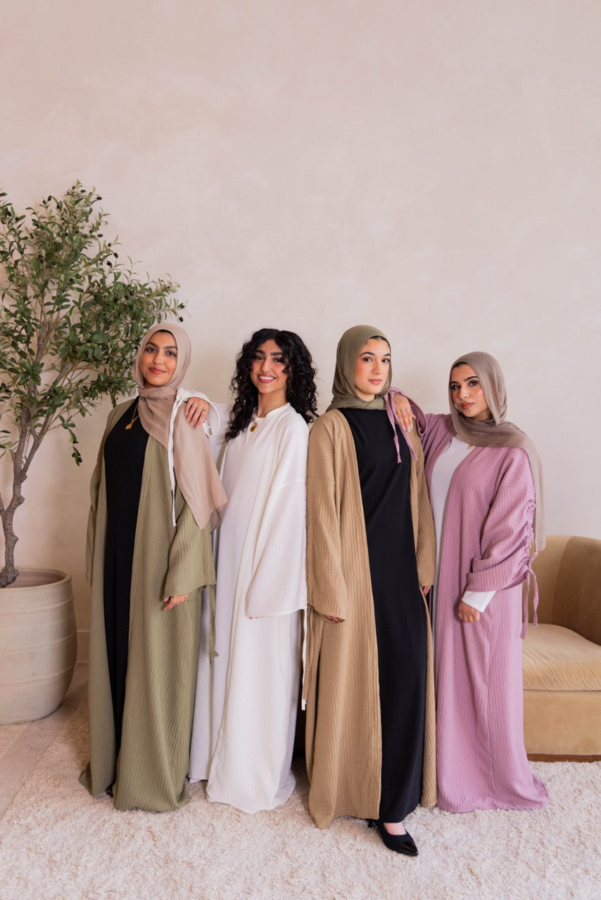Waffle Abaya