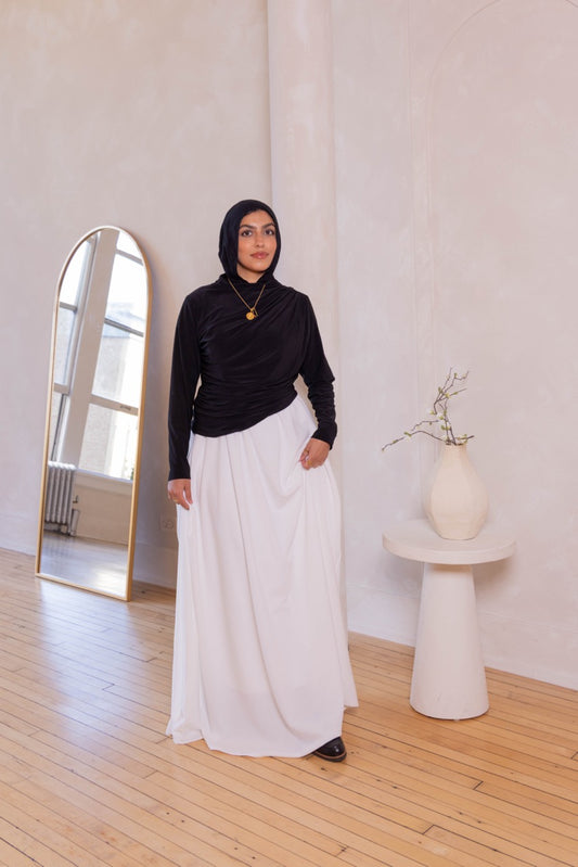 Straight Maxi Skirt