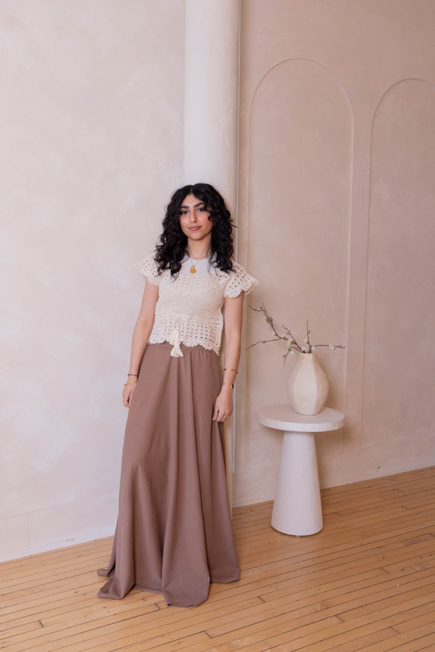 Straight Maxi Skirt