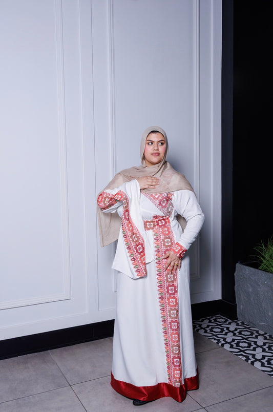 Shoulder Sleeve Thobe (crepe)