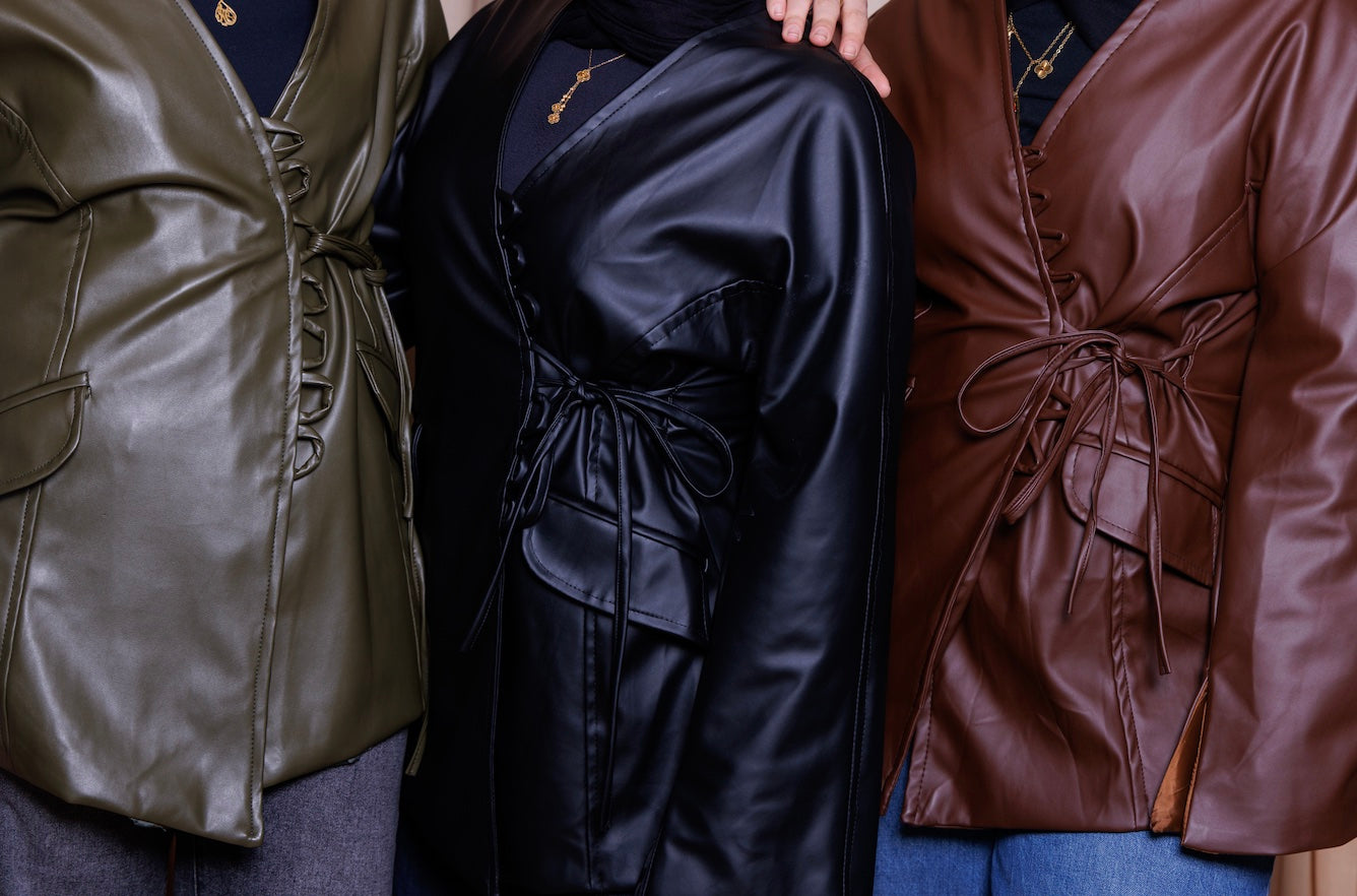 Leather Blazer