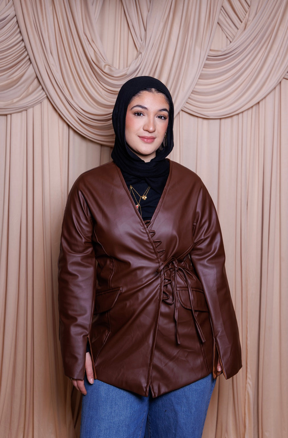 Leather Blazer