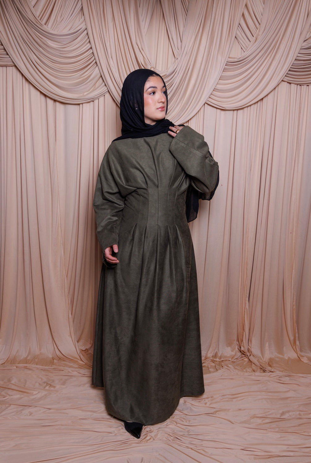 Suede Dress